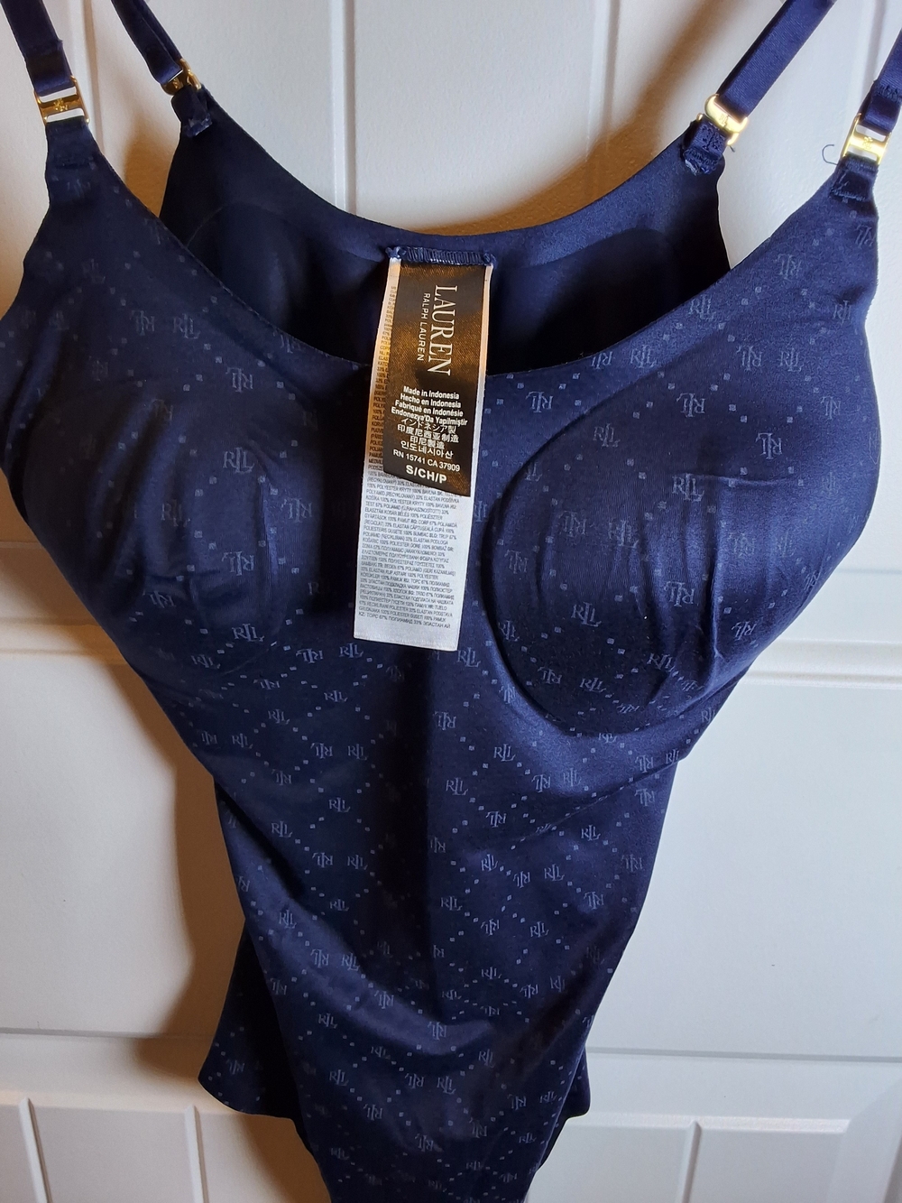 Lauren Ralph Lauren Navy Shaping Slip